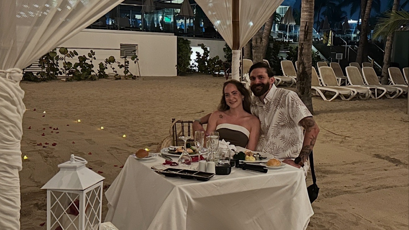 Setup I surprised logan with